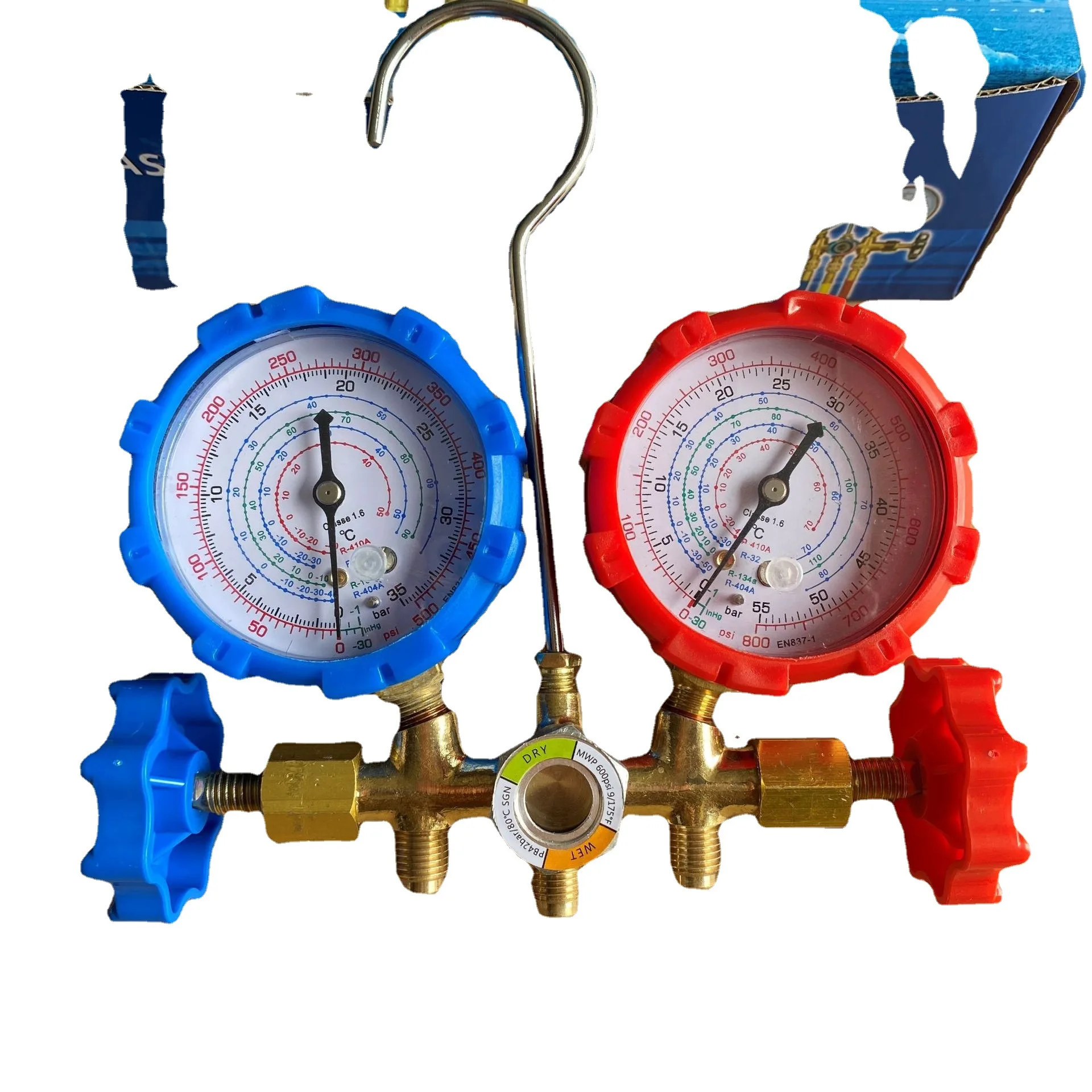 R32 R410A R134A R404A Air conditioning pressure gauge with fluorine gauge snow refrigerant gauge Refrigeration pressure gauge