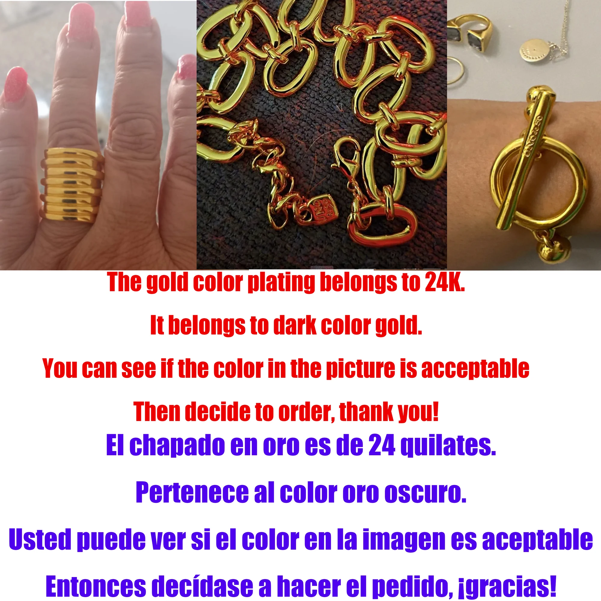 สร้อยข้อมือ UNOde50 มีสไตล์: ทองคํา 24K และสีเงินผสม - หรูหราราคาไม่แพงสําหรับทุกคน