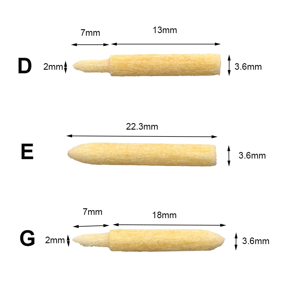 Punte per placcatura con penna in fibra da 100 pezzi doppia estremità per utensili per gioielli con macchina per placcatura in oro e rodio