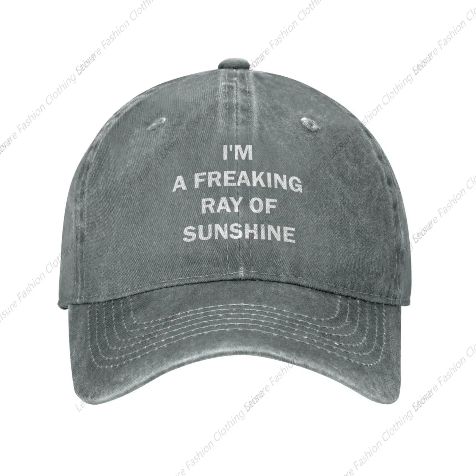 

I'm A Freaking Ray of Sunshine Hat for Women Baseball Cap Vintage Caps