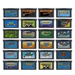 Cartuccia di gioco GBA scheda Console per videogiochi a 32 Bit serie Mario Super Mario Advance Bros Golf Kart Party Island per GBA/SP/DS