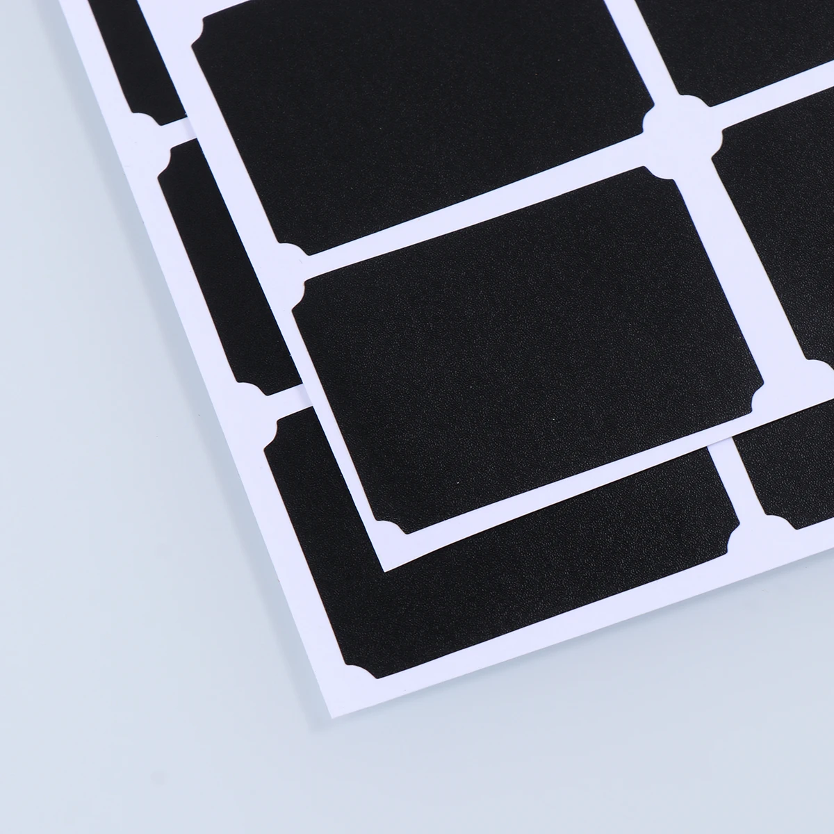 

10 Sheets Blackboard Stickers Creative Labels Erasable Kitchen Jar Decorative Chalk Board Bottle Tags Washable Reusable