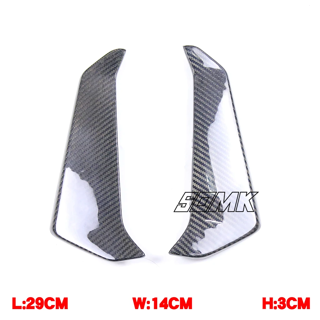 For YAMAHA MT09 MT 09 2017-2020 Carbon Fiber Radiator Side Panels Cover  MT-09 2018 2019 Motorcycle Tank Lower Guard Fairing Kit