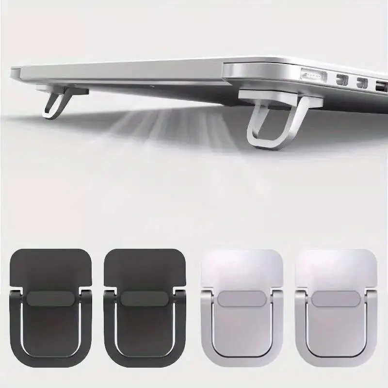 Laptop Stand For Computer Keyboard Holder Mini Portable Legs Laptop Stands For Macbook Huawei Xiaomi Notebook Aluminum Support