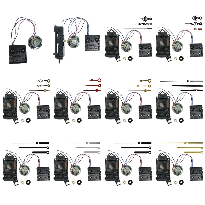 Pendulum Clock Movement Music Box DIY Repair Kit for Repairing Clock Needle