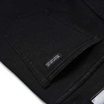 Spring Autumn Men Classic Fashion Brand Jeans Homme Man Soft Stretch Black Biker Masculino Denim Trousers Mens Pants Overalls 6 Spring Autumn Men Classic Fashion Brand Jeans Homme Man Soft Stretch Black Biker Masculino Denim Trousers Mens Pants Overalls 6