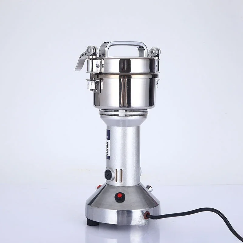 Stainless steel 150g, grinder, Chinese herbal medicine seasoning mill, whole grain grinding, feed fine grinding commercial
