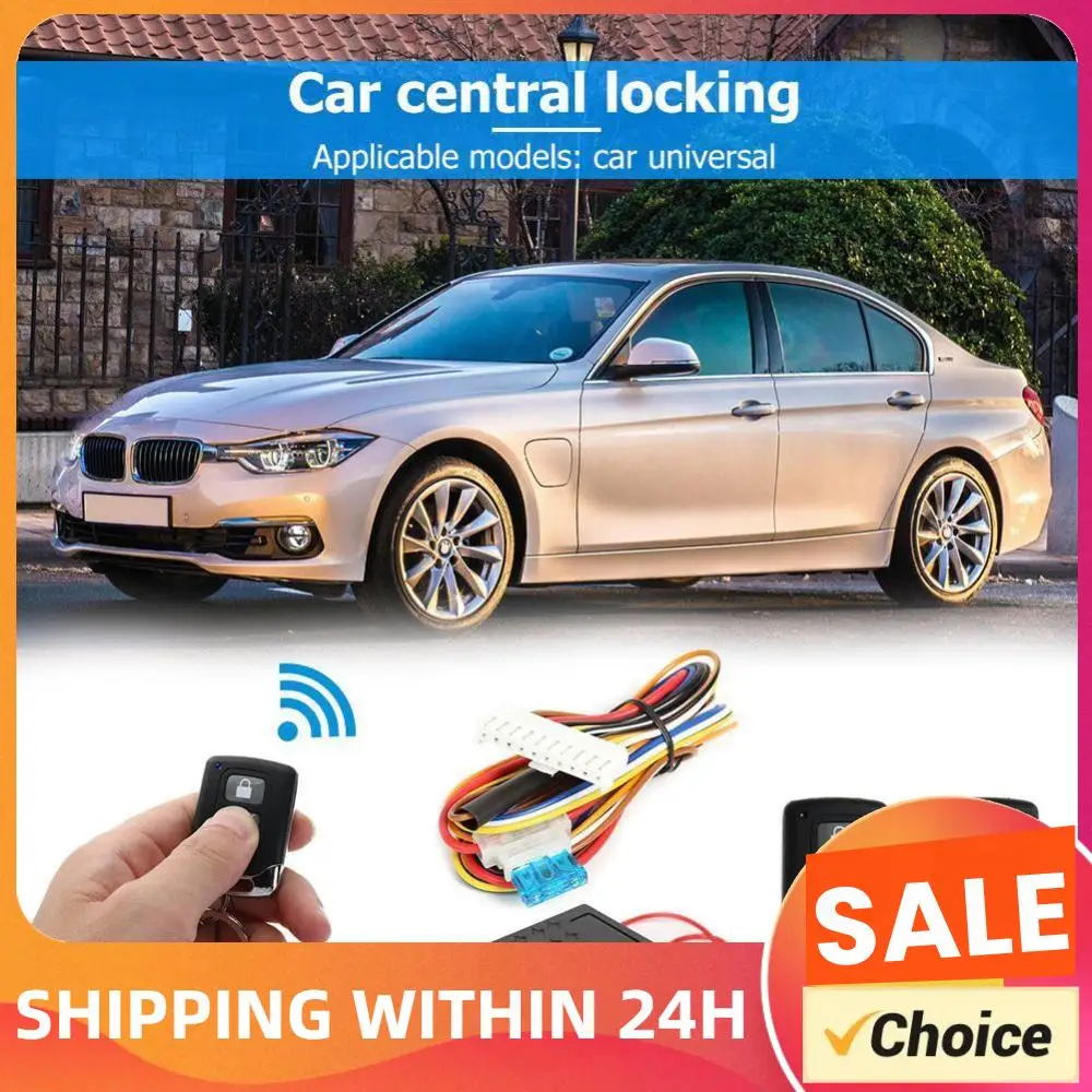 Universal Car Remote Central Door Lock Kit Keyless Entry Alarm System 401/T242