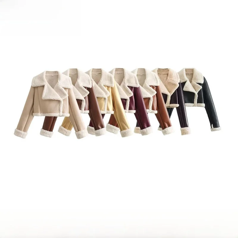 

Faionable ort Svel Jaet женское осенне-зимнее новое поступление теплое пальто из полиэфирного волокна с откидным воротником универсальное пальто