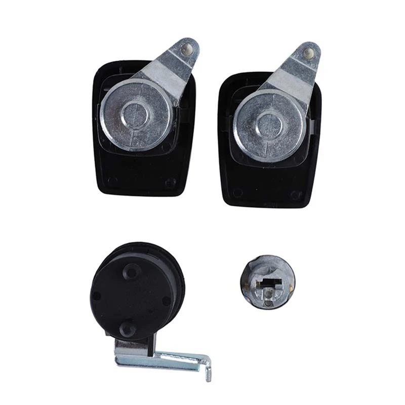 NCSMT Car Ignition Lock Cylinder and 4 Keys for Fiat Panda 1989-2003 7654911 7696108 7796720