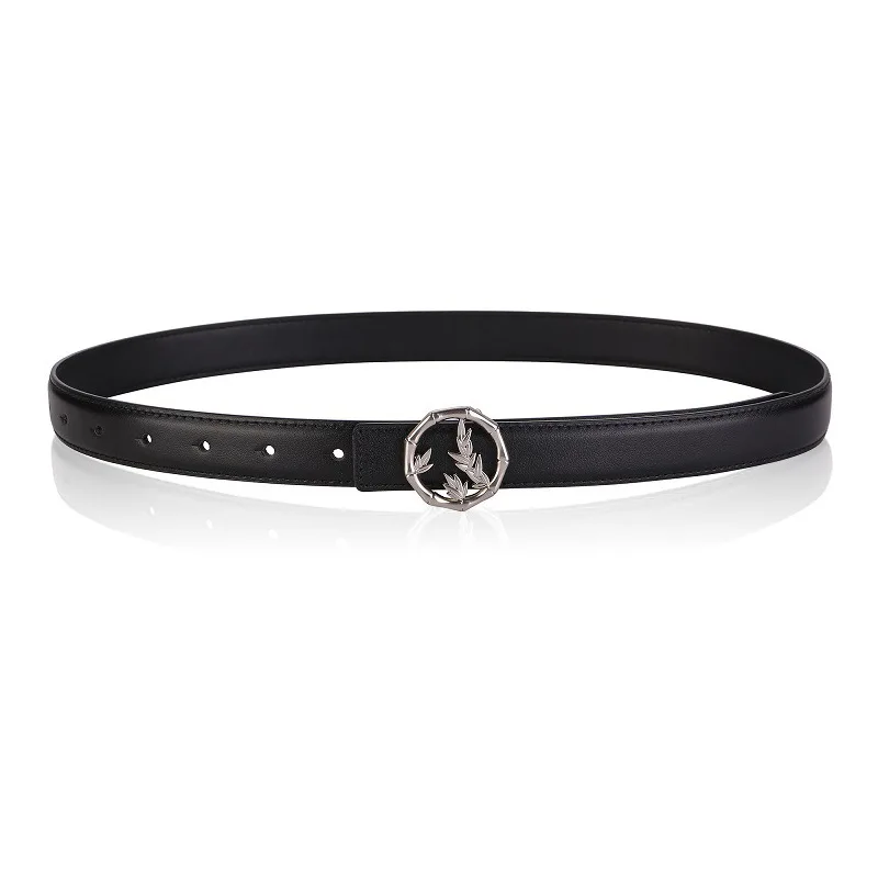 

TAJIYANE First Layer Cowhide Belts for Woman Fashion Simple Genuine Leather Belt Women Gürtel Damen
