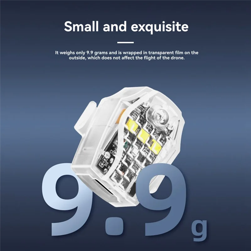 【Exclusive!】Universal Anti-Collision Warning Signal Light For DJI Mavic 3 Pro, NEO, Avata2, AIR3S, Mini 4 Pro-Mini Drone Strobe