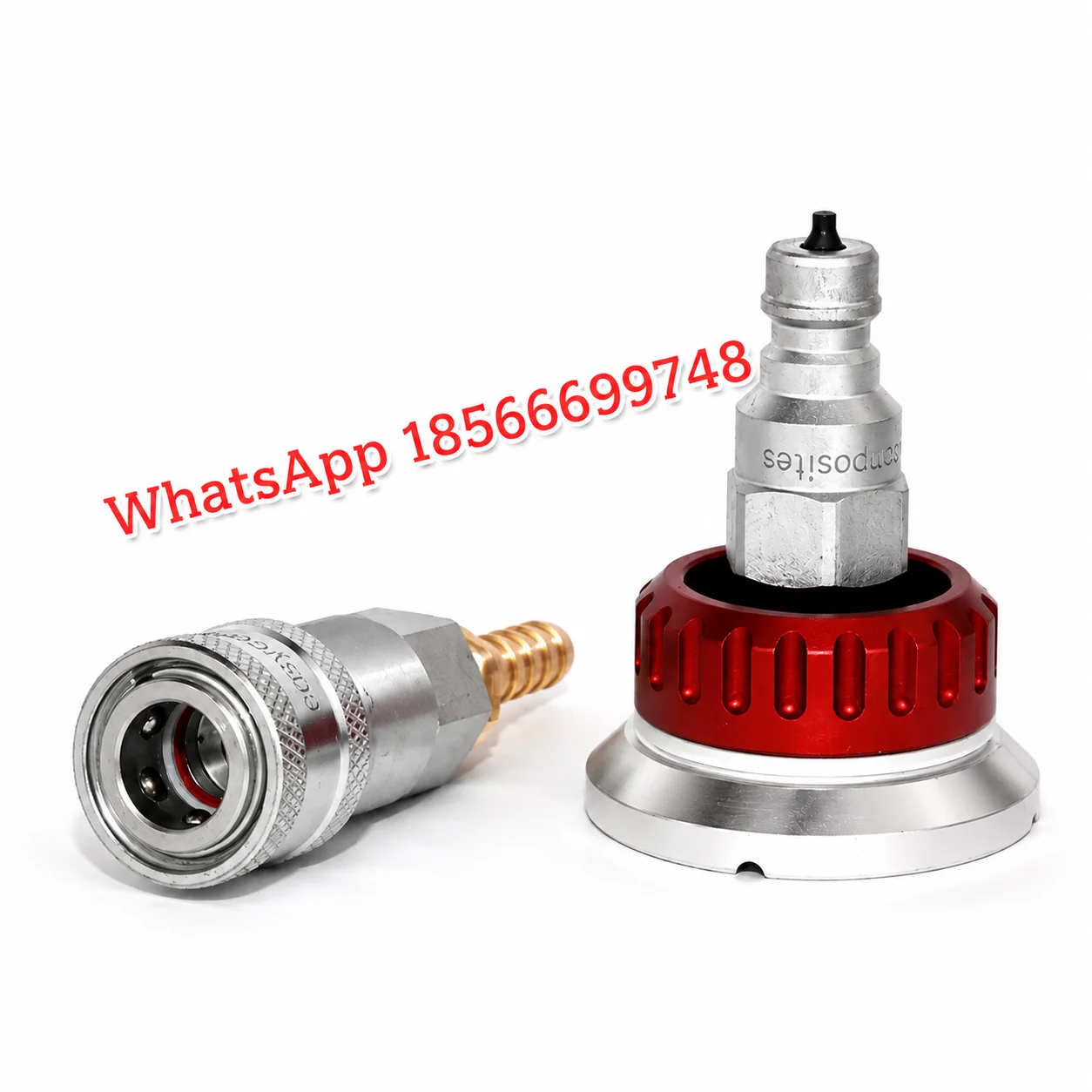 Self Sealing Metal Reusable Vacuum Bag Connector Vacuum Valve Nozzle for Prepreg Vacuum Process Carbon Fiber Resin Infusion