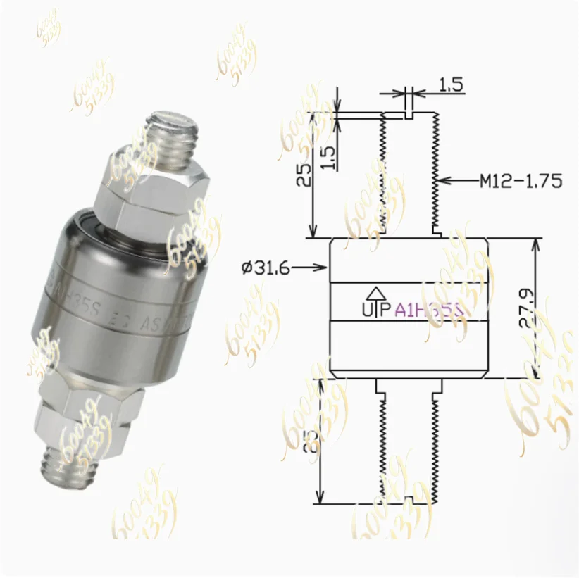 apply to A1H35S(350A)  high-speed rotating conductive slip ring collector ring