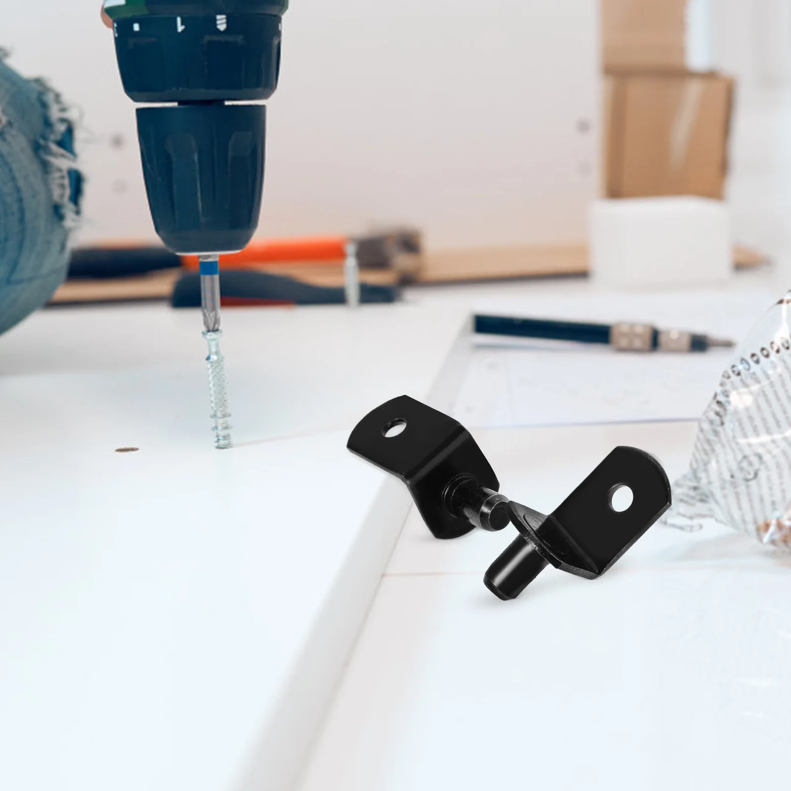 

40pcs Clips For Wood Shelving Cold Rolled Steel L-Shaped Shelf Support Clips Cabinet Shelf Pegs For Bookshelves Display Cabinets