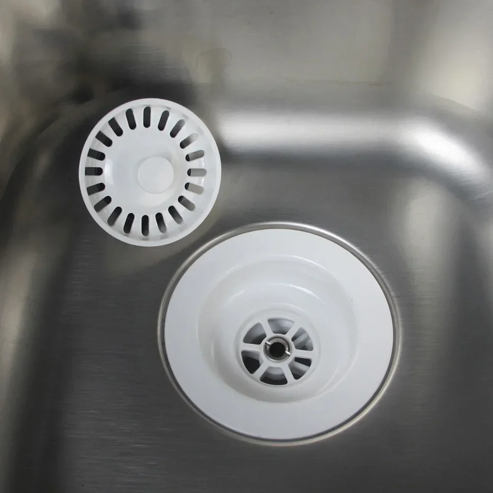 114mm Kitchen Sink Drain Assembly Kitchen Sink Filter Sink Sewer Strainers Waste Plug Filter Strainer Basket Stopper