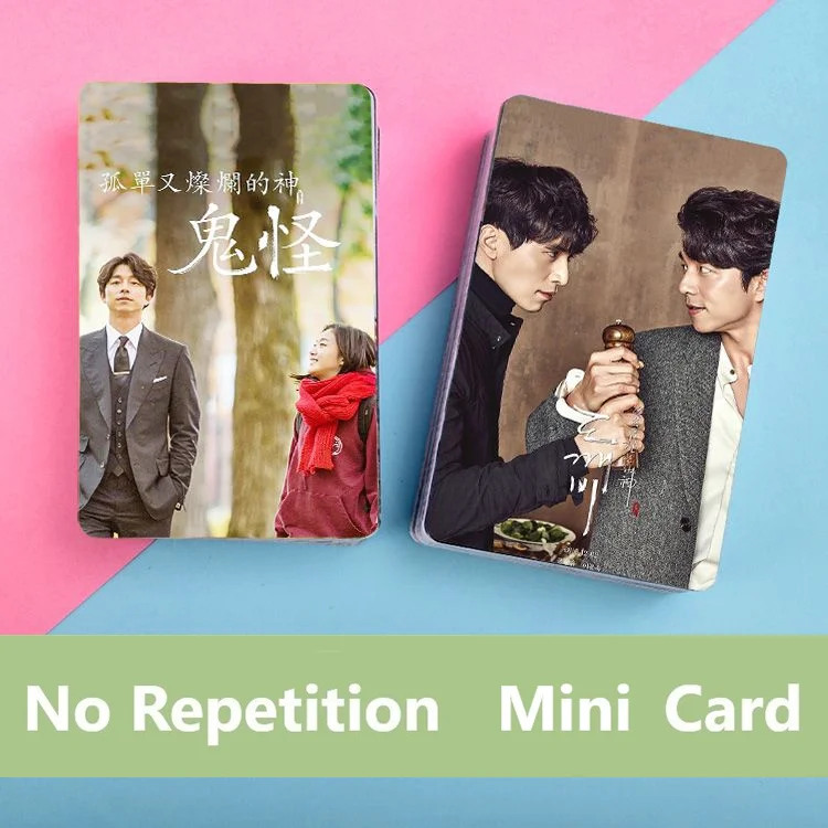 Goblin Dokebi The Lonely and Great God Yoo Gong Go-eun Kim Dong-Wook Lee Photo Mini Card Wallet Lomo Card With Photo Album