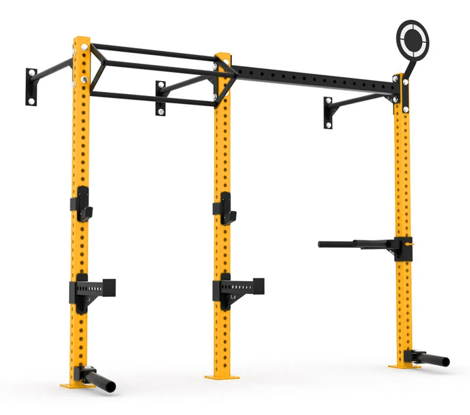 Estante de entrenamiento Crossfit, estante de potencia multifuncional para entrenamiento de fuerza de gimnasio