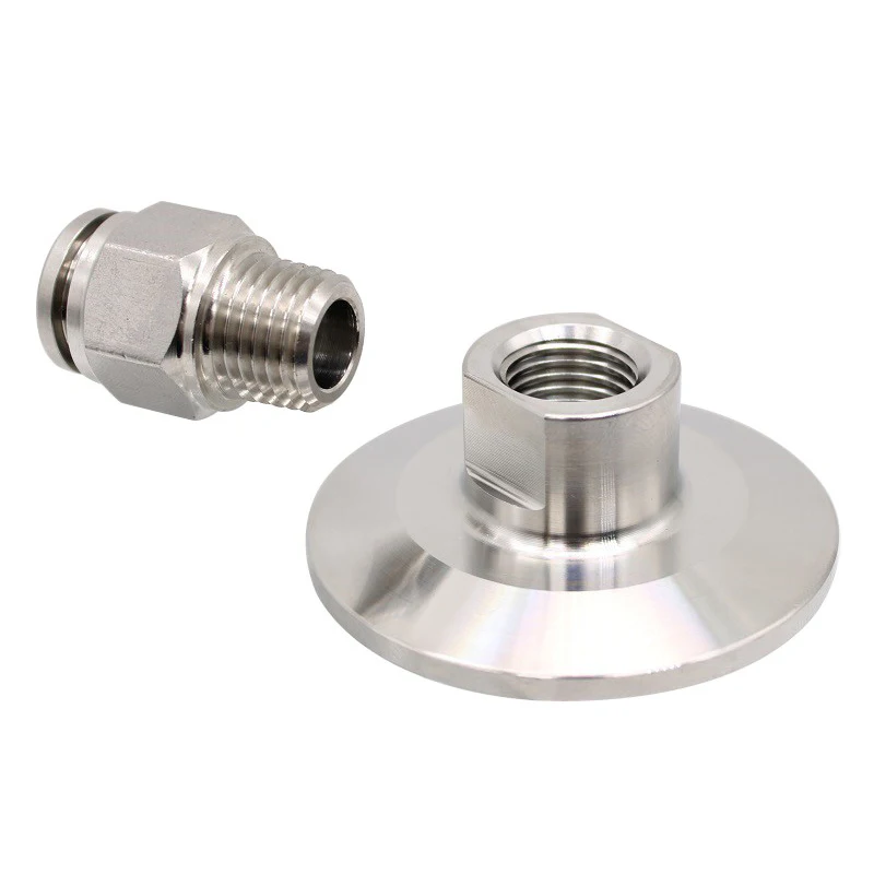 316L Rvs Luchtpijp Quick Turn Quick Connector Slang Klem Connector Npt