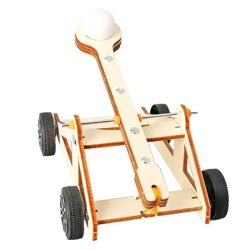 

DIY Catapult Physics Kit - Hands-on STEM Project for Kids, Discover Forces & Motion, Gift-Ready Science Experiment