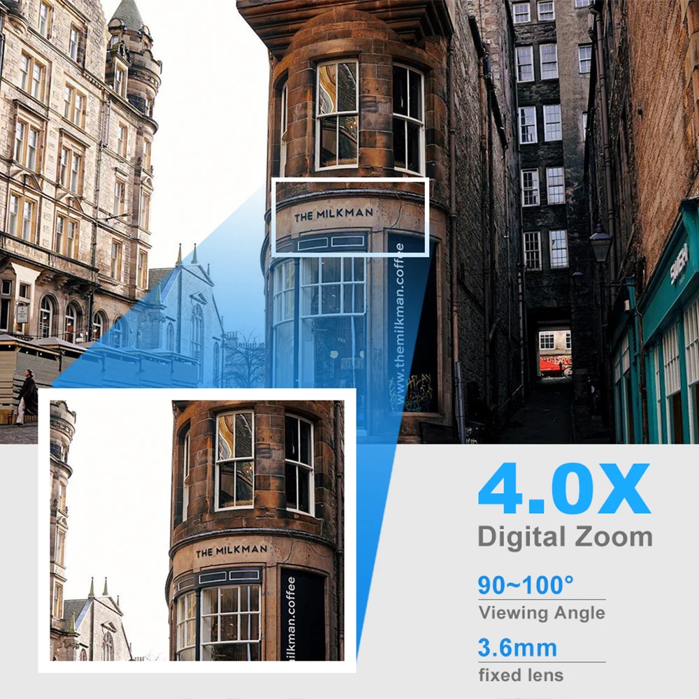 IP 5MP Camera Wifi Surveillance Security 2.4G 5G Monitor HD Protection Home Smart Tracking Night Vision Dust-Proof Two Way Audio