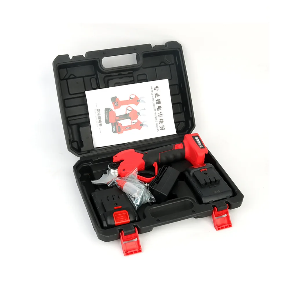 

Cordless Pruner Lithium-ion Pruning Shear Efficient Fruit Tree Bonsai Pruning Electric Tree Branches Cutter Landscaping