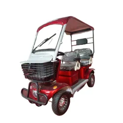 Four Wheel Electric Scooter Bike with Cabin for Adult