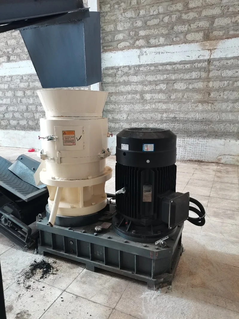3-5t/h Large Flat Die Pellet Mill 24KW Motor 3-8mm Feed Hay Pellet Machine Sale Factory Direct Accept Custom