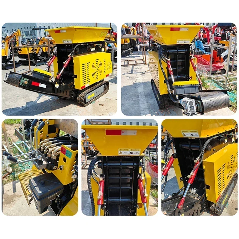Hot Sale Tracked Mobile Jaw Crusher Station PLC Controlled AC Motor Powered Bearing Construction Waste Stone Crushing Machine