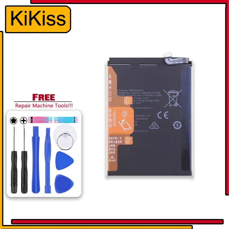 5100mAh Replacement Battery HB506492EFW for Huawei honor X40