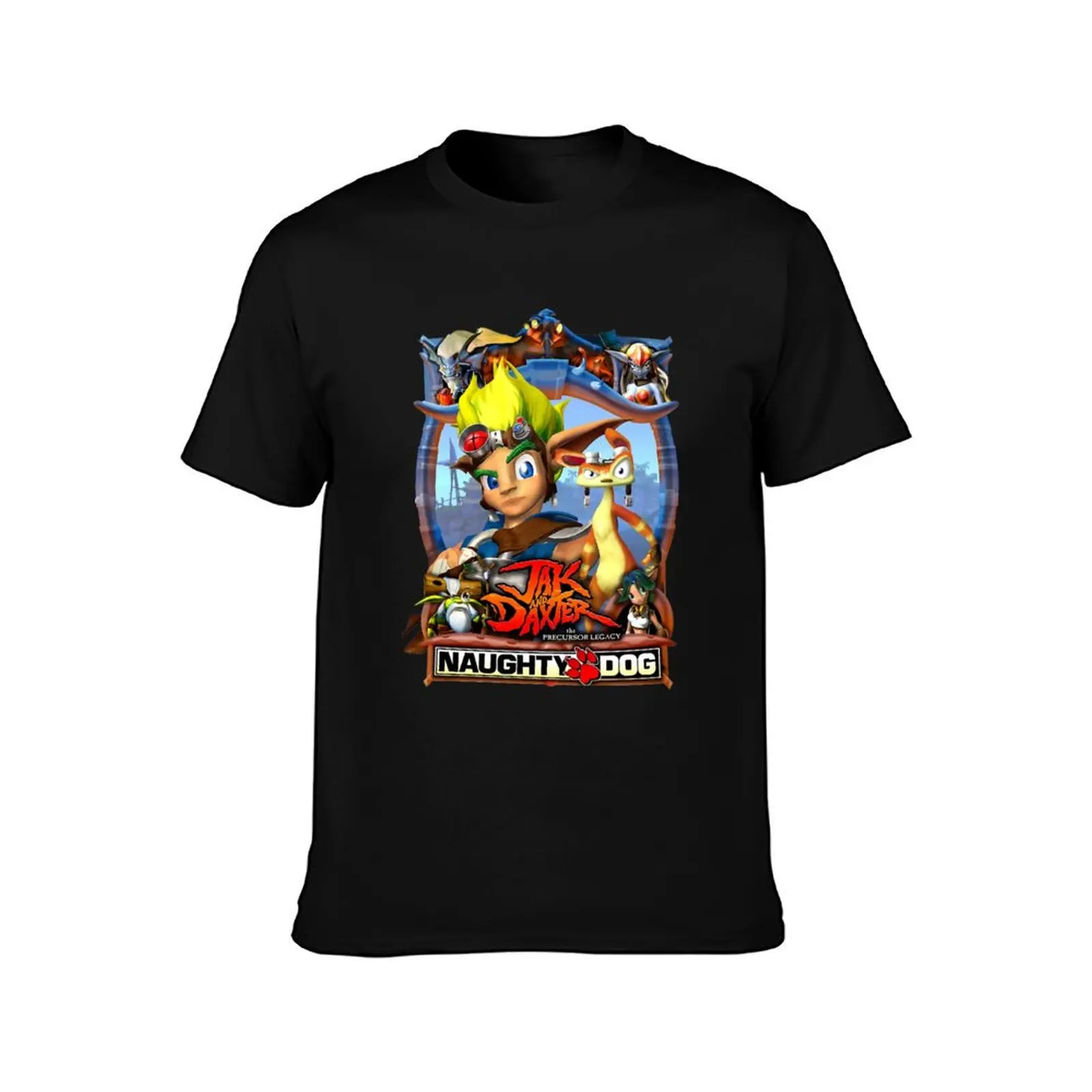 Jak Daxter - Promo Poster T-Shirts T-Shirt cotton man t-shirts Luxury man men clothing