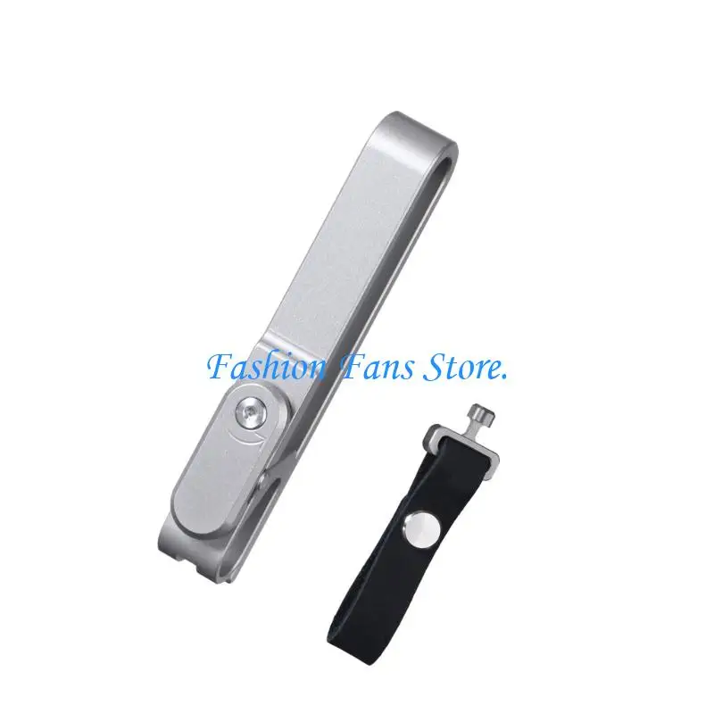Innovative Ti Alloy Clip Push Pull Lock Belt Keychain For Daily Use