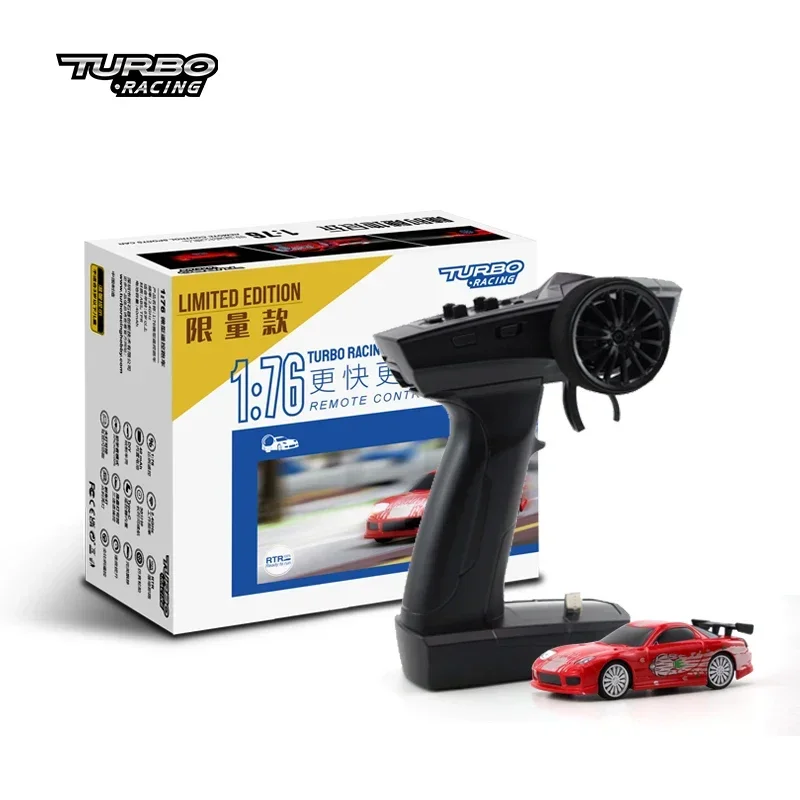 Turbo Racen 1:76 C61 C62 C63 C64 C72 C73 C73 C74 C75 C81 Mini Afstandsbediening Auto Hoge Simulatie Desktop Rtr Kinderen Volwassen Cadeau