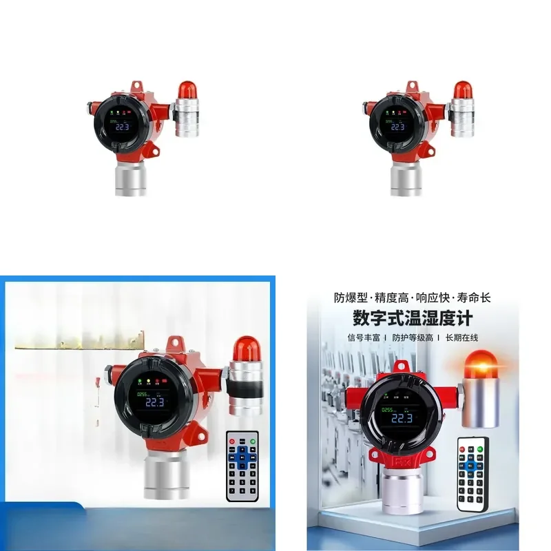 Explosion-Proof Temperature and Humidity Detector for Industrial Places Agricultural Use with RS-485 Output