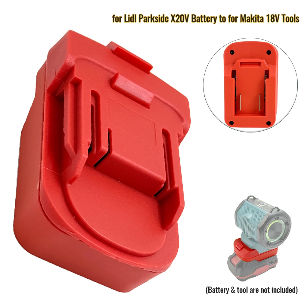 Battery Adapter Convert for Lidl Parkside X20V Li-ion Battery to for Makita 18V,Work for Makita 18V Li-Ion Power Tool