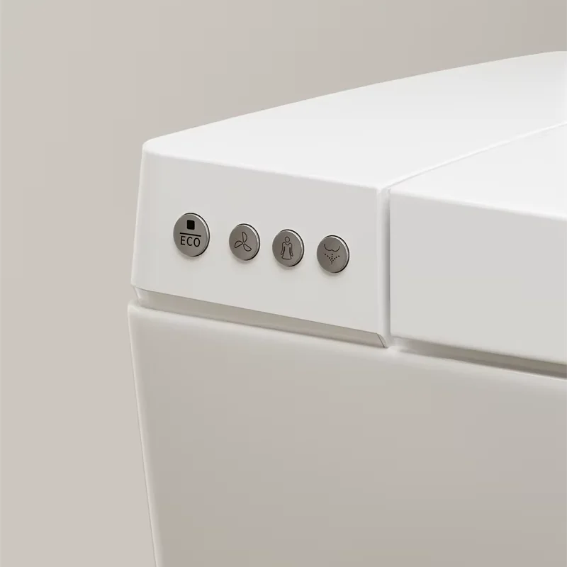 Automatic Flush WC Smart Complete Toilet Set  with Concealed tank