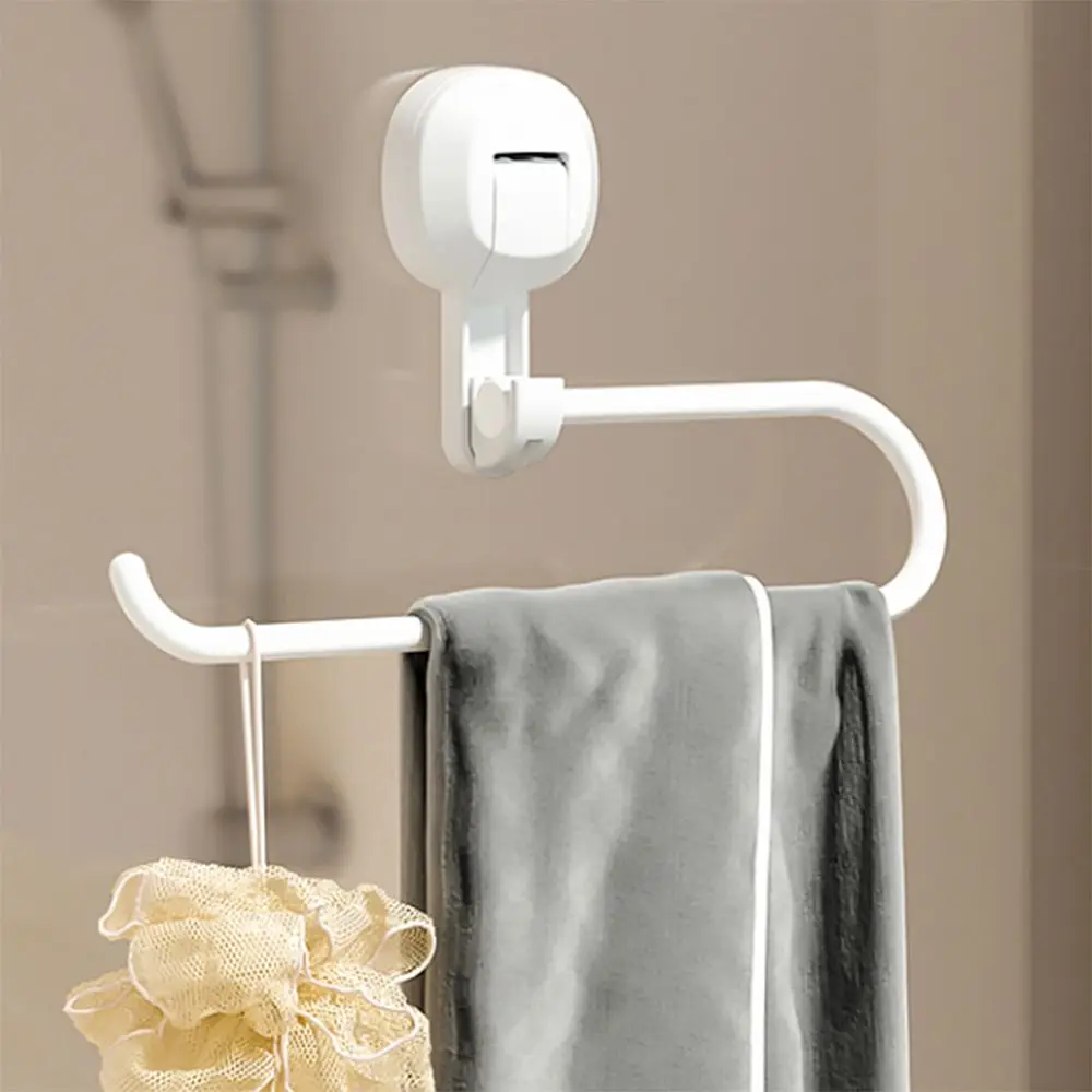 Multifunctional Suction Cup Paper Towel Holder Multi-purpose Modern Simplicity Paper Roll Holder Waterproof 360 Degree Rotation