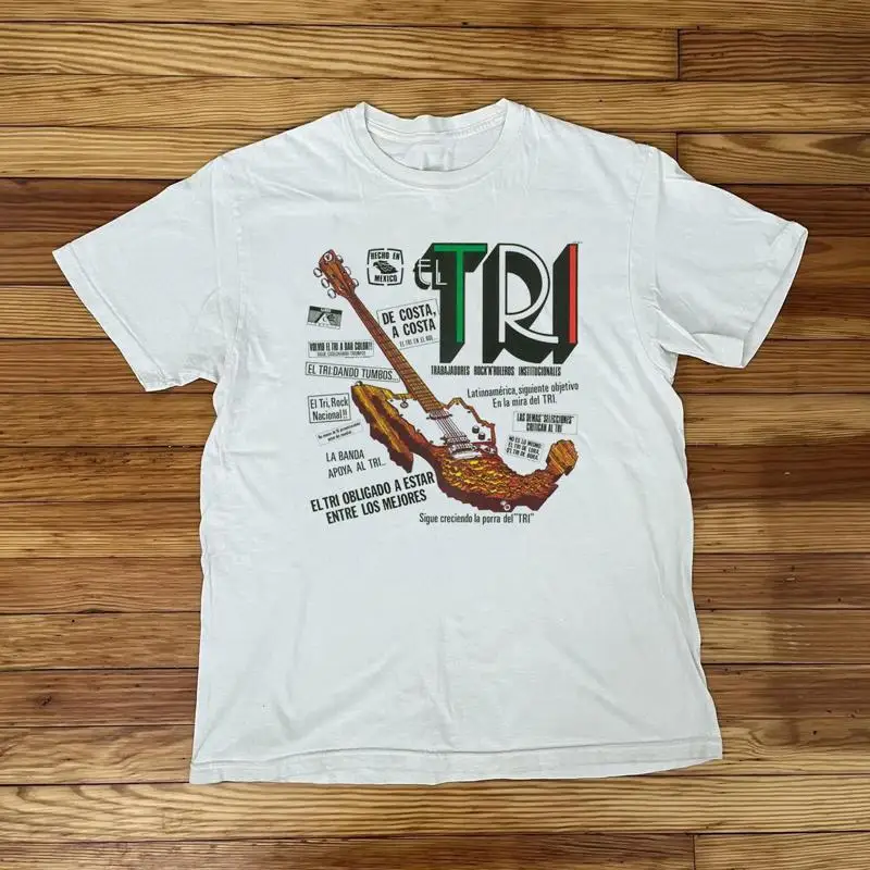 New El Tri White Cotton All Size S 5Xl For Fans T Shirt Hc116