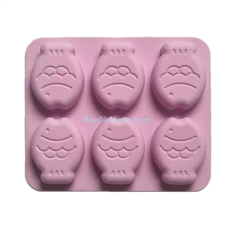Fish Shaped Silicone Molds DIY Baking Supplies Baking Molds Suitable for Candy 02DB