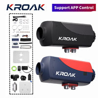 KROAK Parking Heater Diesel 12V Car Heater 5-8KW 24V Split Air Heater with LCD Panel & Remote Control & Smart App Control