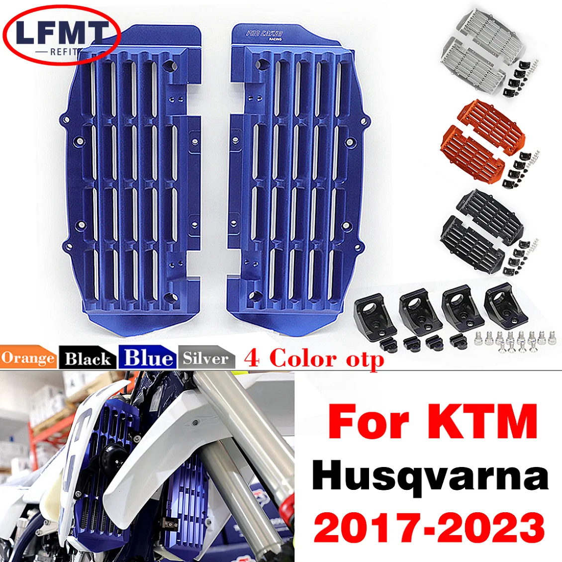 

Radiator Guard Grill Protector Cover For KTM XC XCF SX SXF XCW XCFW EXC EXC-F TPI Six Days For Husqvarna TC TE TX FCFEFX 125-500