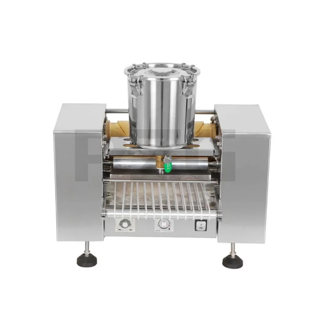 Automatic Melaleuca Egg Skin Machine 6 Inch Pancake Crepe Cake Skin Maker Machine Multi-Function Matcha Durian Cake Skin Machine