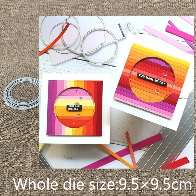 

Новый дизайн, ремесло, металлическая трафаретная форма, вырубные штампы, круги, рамка, украшение, высечки для скрапбукинга, альбом, бумажная карта, ремесло, тиснение