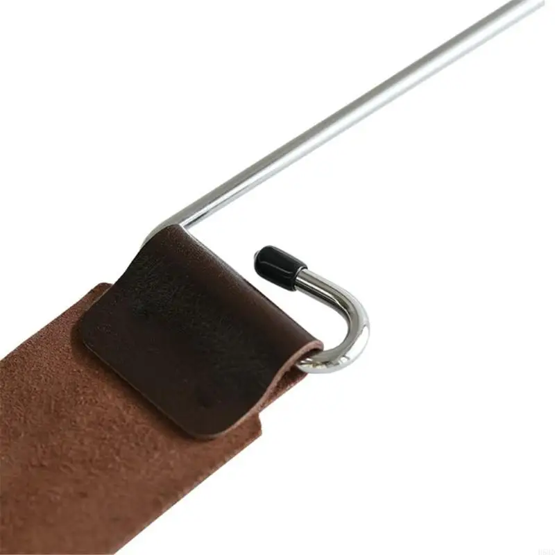 Light weight Z Guitar Stabilizer Features Triple Suction Cups And Padded Leather Support For Secure Hold