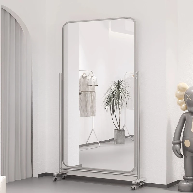 Full body dressing mirror floor-standing vertical home use