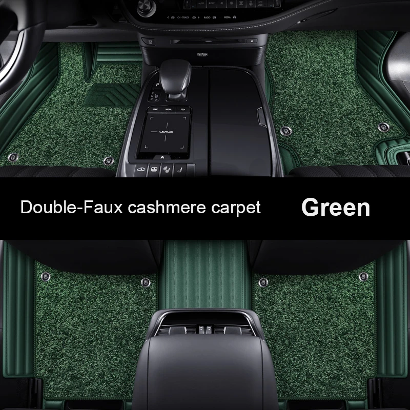 Custom Fit Car Floor Mat High Quality cowhide ECO Material for 98% Over 3000 Models 5-seats Car for Only Left Hand Drive