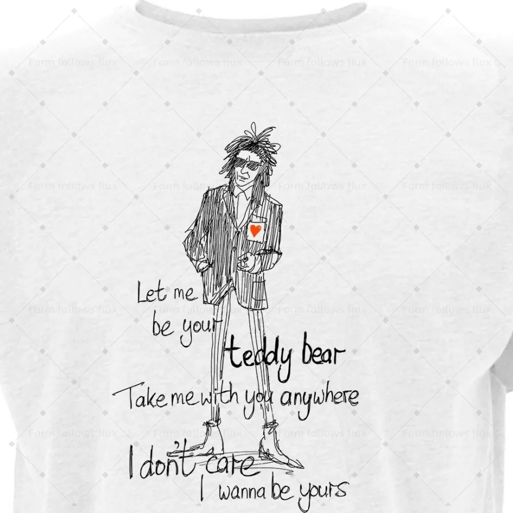 

2026 men T-Shirt Hoodie John Cooper Clarke – I wanna be yours Punk Rock Romantic Hand Drawn Comic style Unisex S-6XL Plus Size F