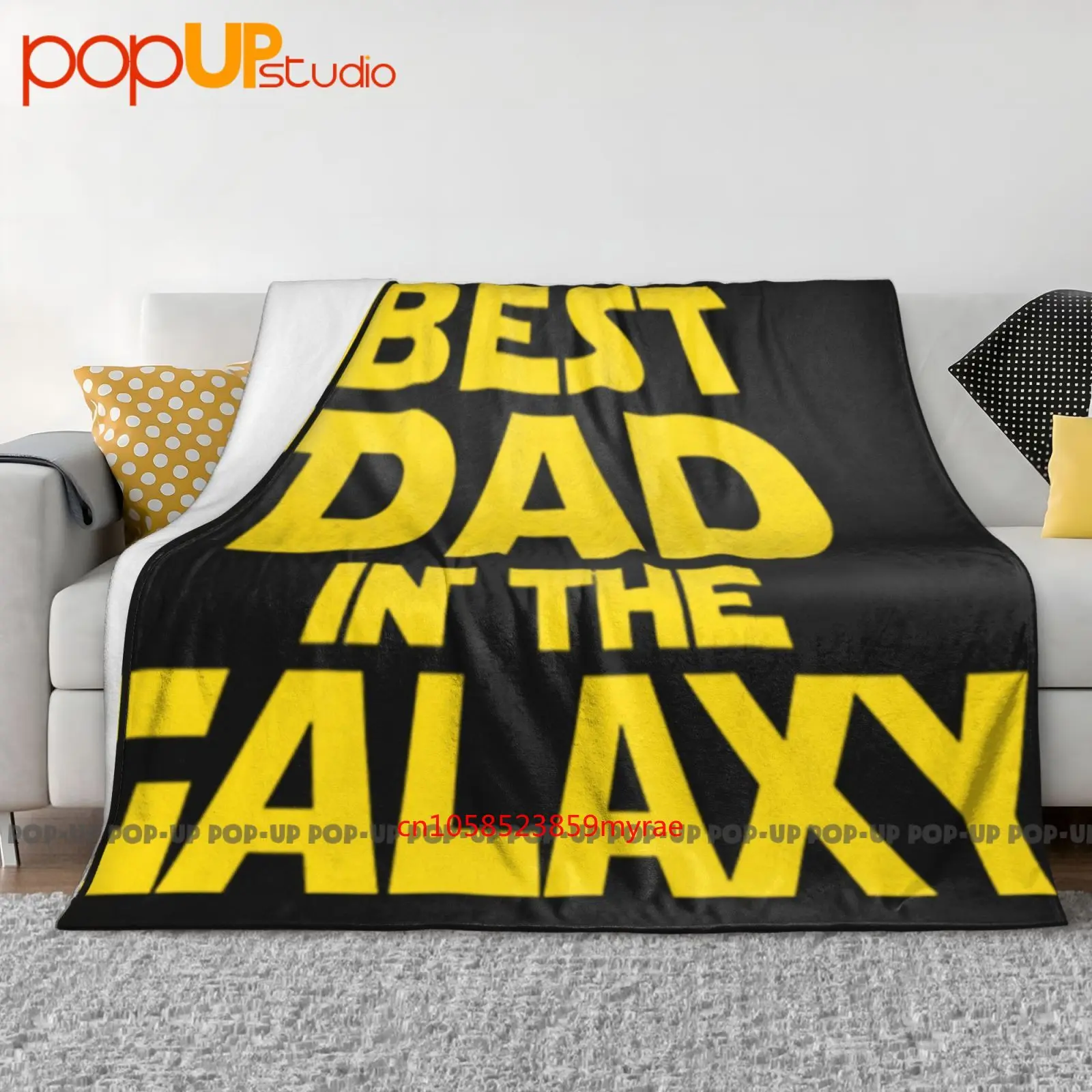 Best Dad In The Galaxy Space Ultra-Soft Blanket Quilt Winter Sofa Cover Bed Covers