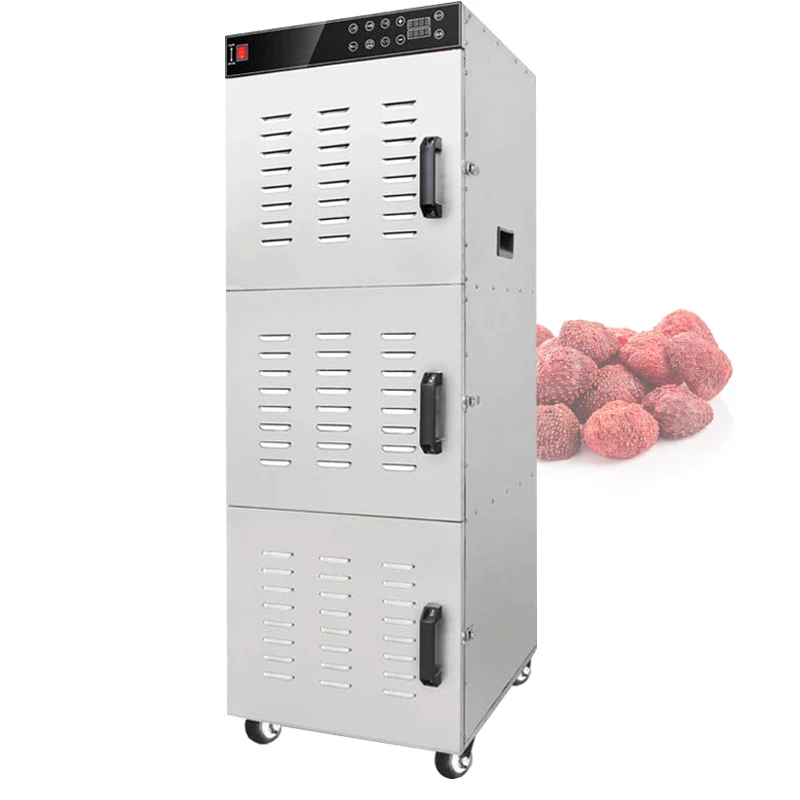 Stainless Steel 30 Trays Food Dehydrator Dried Fruit Vegetable Machine Herb Meat Drying Machine