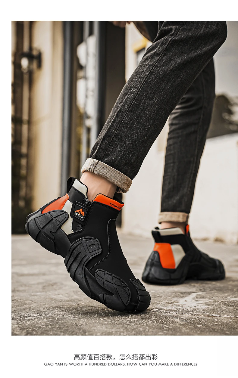 Herrenschuhe Atmungsaktive Casual Sneakers Neue Herren-Sneakers Rutschfeste Plattform-Laufschuhe Zapatos Para Hombres Outdoor-Sportschuhe – Detail 10